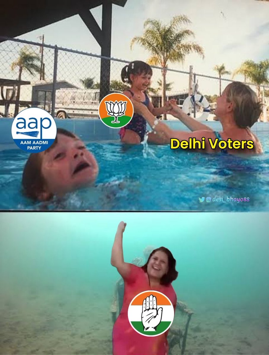 Meme of the day!! #DelhiElectionResults #DelhiElections2025