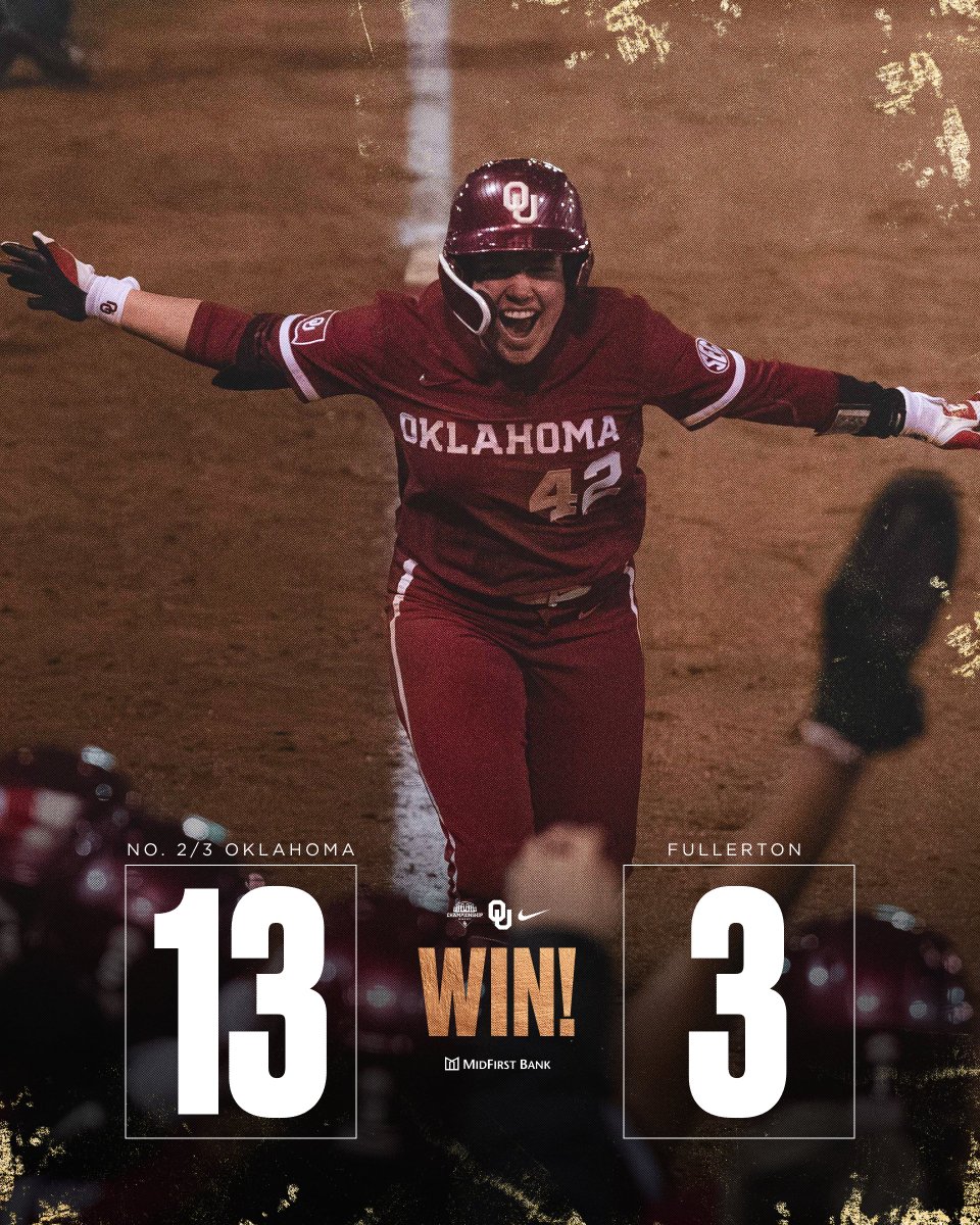 Oklahoma Softball tweet media