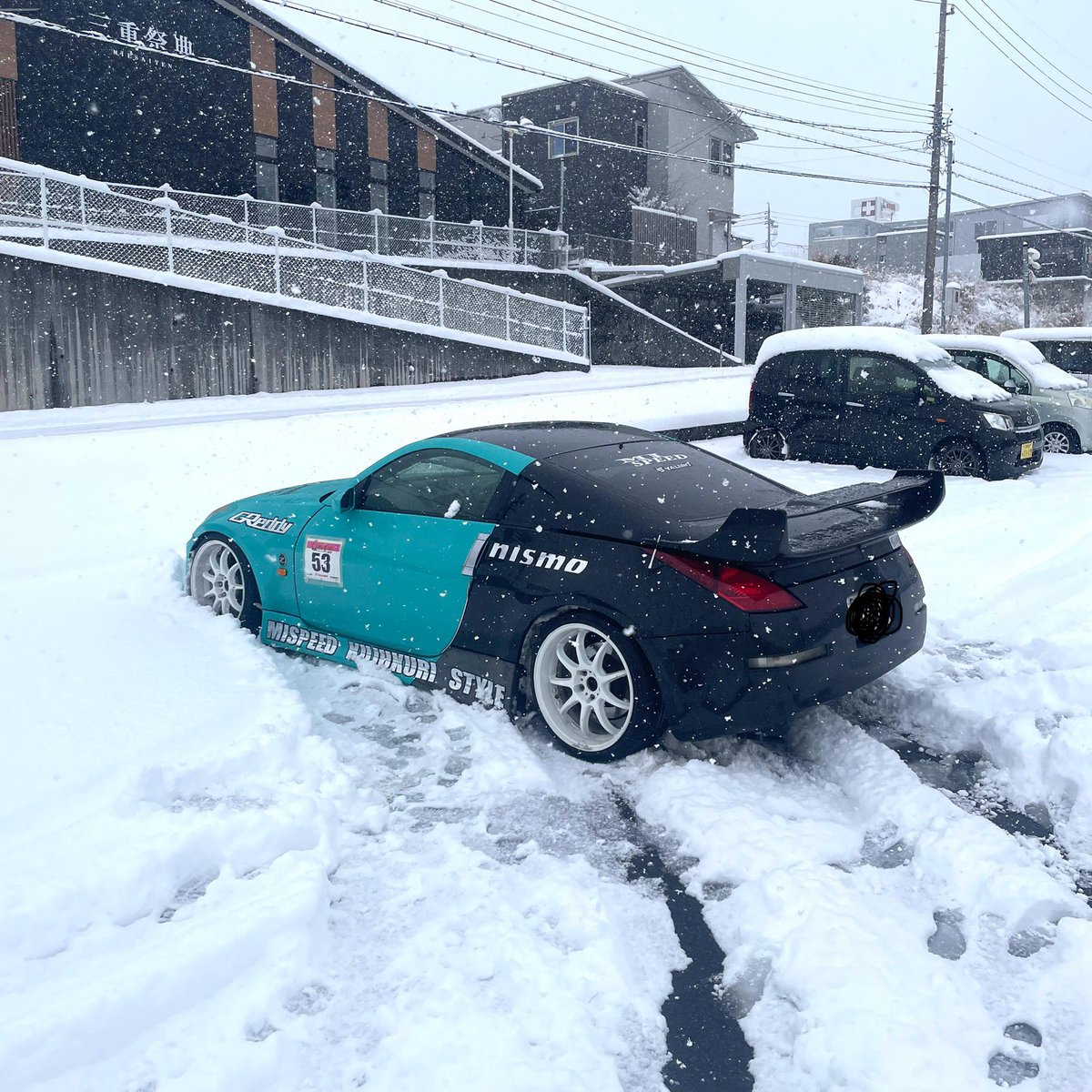 流石にこの雪はヤベェって
#大阪オートメッセで会えません