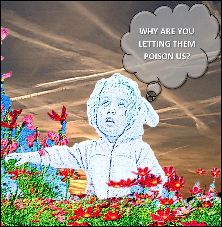 OpChemtrails's tweet photo. What are you gonna tell your children when they ask, "What did you do to stop this democide?"
#EnMod #EnvironmentalModification
#OpChemtrails https://t.co/f8Stzd2orE