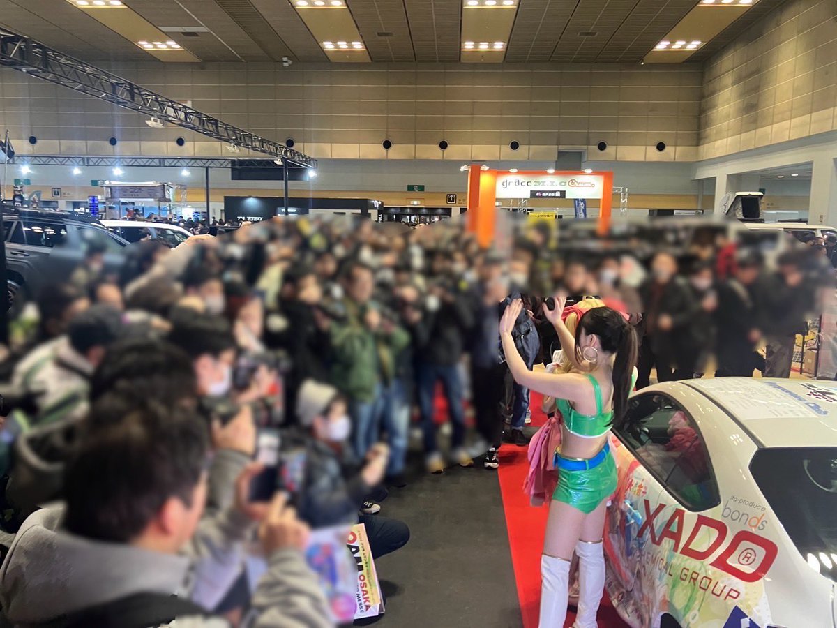 omoriankoracing's tweet photo. 大人気で嬉しいです(*'▽'*)✨
#xado #ex120
#xado_marui
#大森杏子
#大森杏子Racing
#大阪オートメッセ
#OAM https://t.co/nnGb4B9KpJ