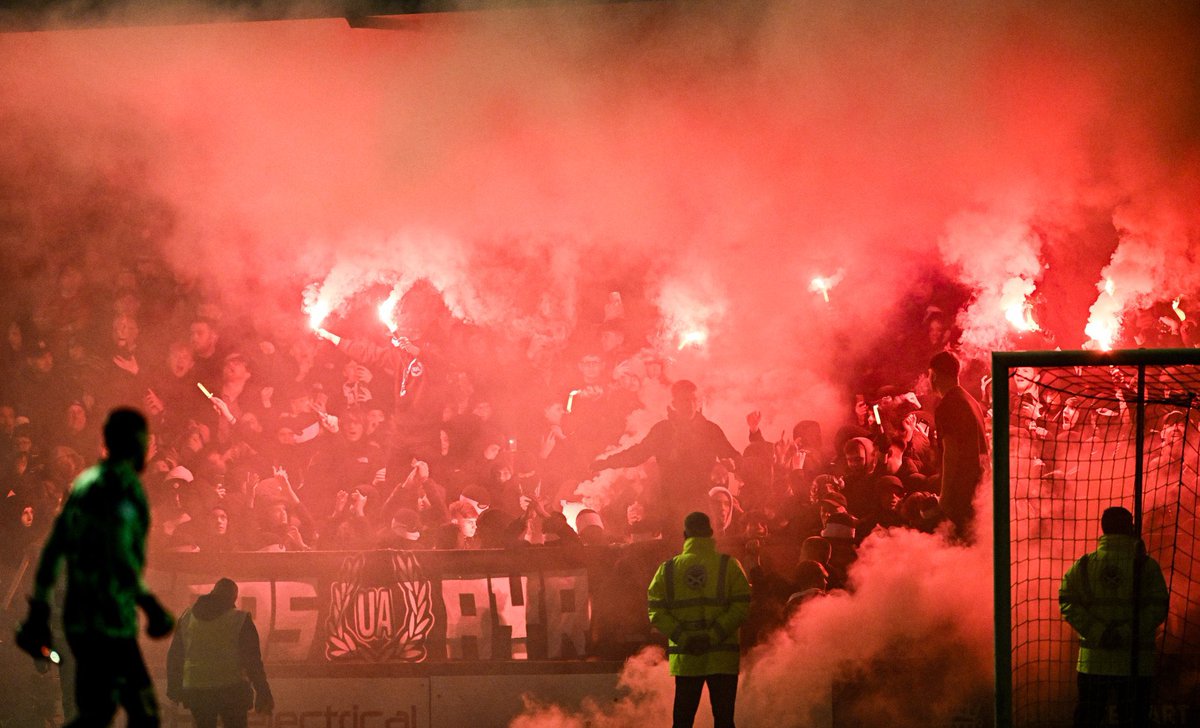 What a support 👊🏻 team done us proud , send on the falkirk.