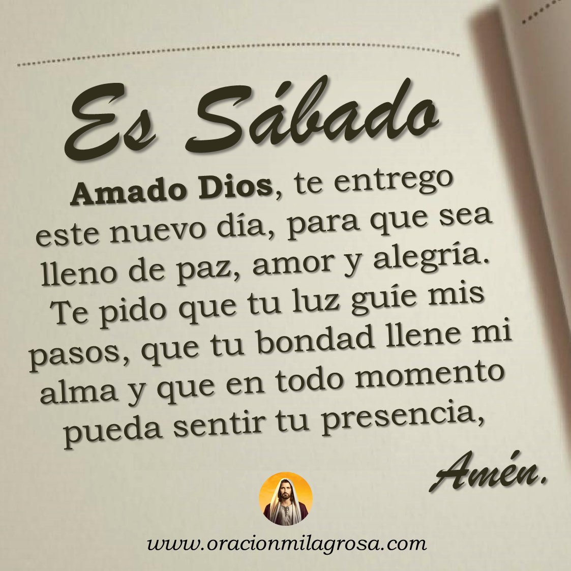Oración para hoy sábado 8 de febrero 👉 youtu.be/Df2qckXXJPg ✨