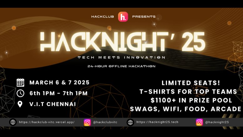 Hackclub VITC tweet media