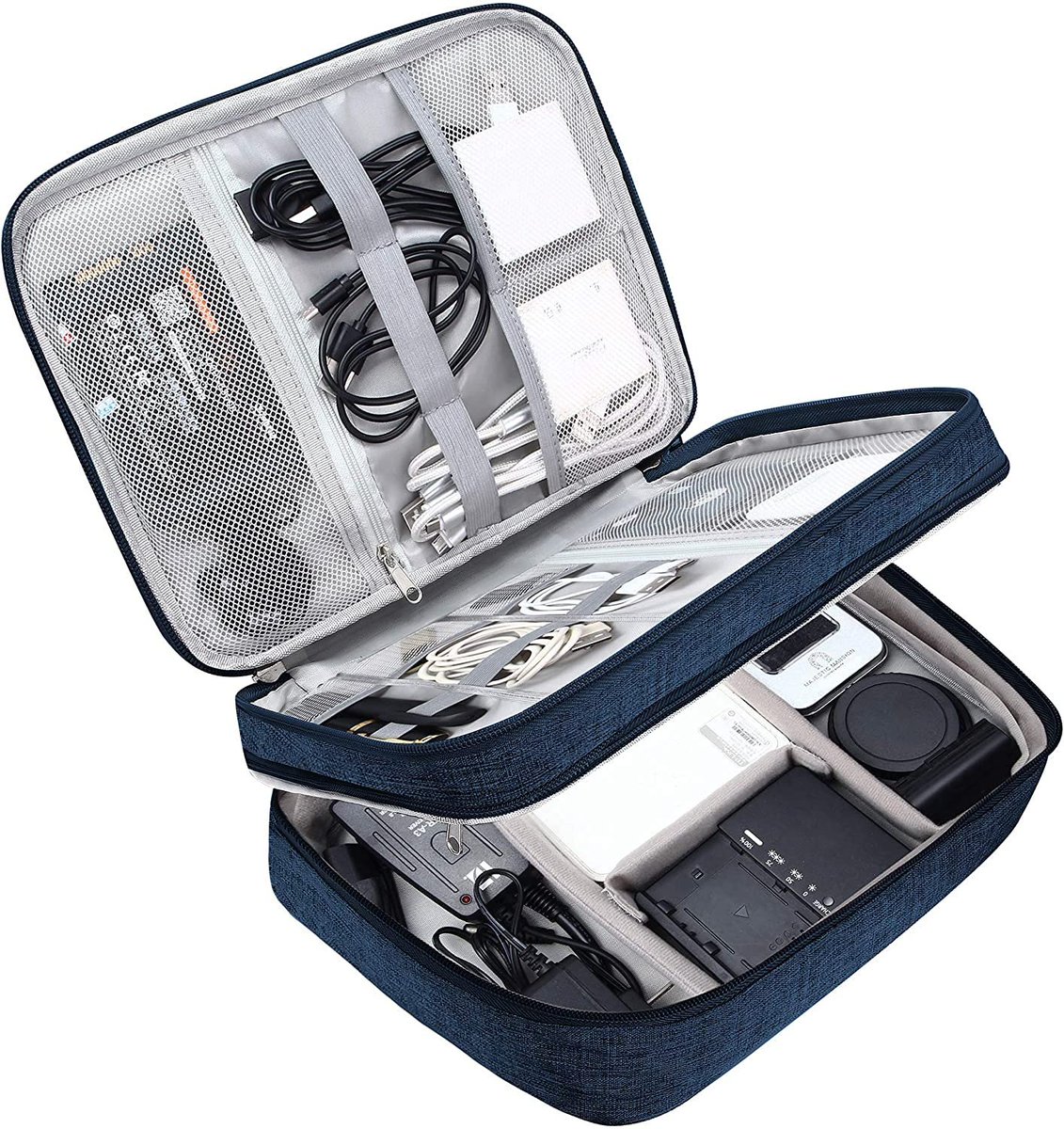 arivomkadaioffi's tweet image. 5. Electronics Accessories Organizer Bag #OfficeHacks
Price : Rs. 575
Reviews : 4.4* | 815 Ratings
Link to Buy : amzn.to/4aULQtg
