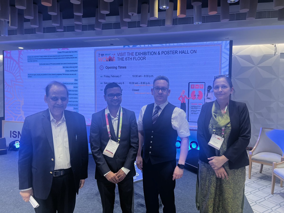 David Kavanagh (@drdkavanagh) on Twitter photo Thoroughly enjoyable session on Paediatric & Pregnancy TMAs with Arvind, Vinay, Shilpanjali, Aditi and Alison at  #ISNWCN25 Thoroughly enjoyable session on Paediatric & Pregnancy TMAs with Arvind, Vinay, Shilpanjali, Aditi and Alison at  #ISNWCN25
