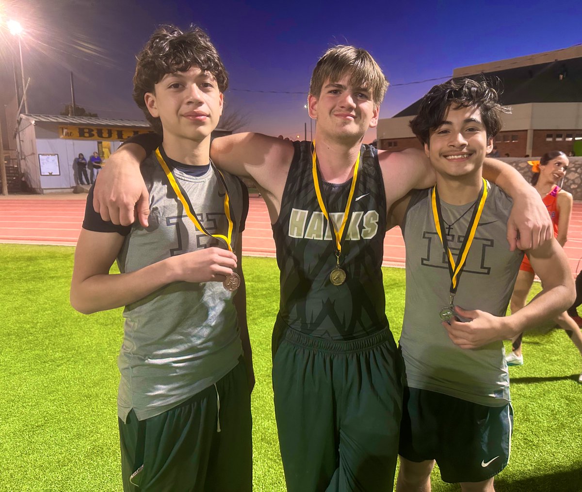 @HANKS Cross and Track (@hanksxc_tf) on Twitter photo Our first sweep of the year goes to the Freshmen Boys in the Pole Vault. Way to go Eli Delk, Ayden Montes, and Aden Cruz. You all jumped amazing today. 🥇🥈🥉<a href="/HanksGutierrez/">Danny Gutierrez</a> <a href="/Coach_Veliz/">Coach Scott Veliz</a> <a href="/HanksAthletics/">THE KINGDOM ATHLETICS</a> <a href="/SkyHighPV_Club/">Sky High Pole Vault Club</a> Our first sweep of the year goes to the Freshmen Boys in the Pole Vault. Way to go Eli Delk, Ayden Montes, and Aden Cruz. You all jumped amazing today. 🥇🥈🥉<a href="/HanksGutierrez/">Danny Gutierrez</a> <a href="/Coach_Veliz/">Coach Scott Veliz</a> <a href="/HanksAthletics/">THE KINGDOM ATHLETICS</a> <a href="/SkyHighPV_Club/">Sky High Pole Vault Club</a>