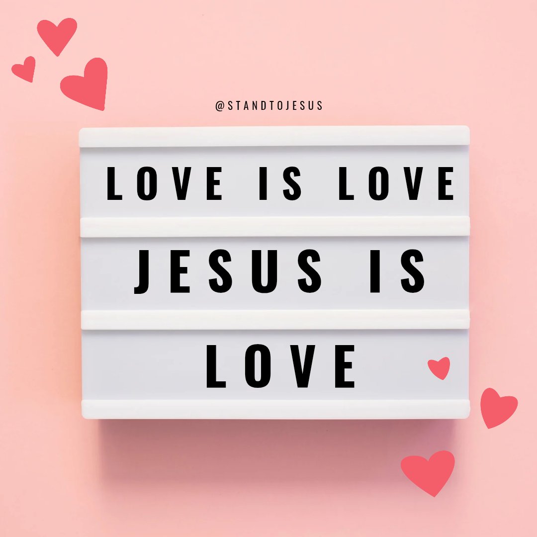 StandToJesus's tweet image. 1 John 4:8 (WEB) He who doesn’t love doesn’t know God, for God is love.