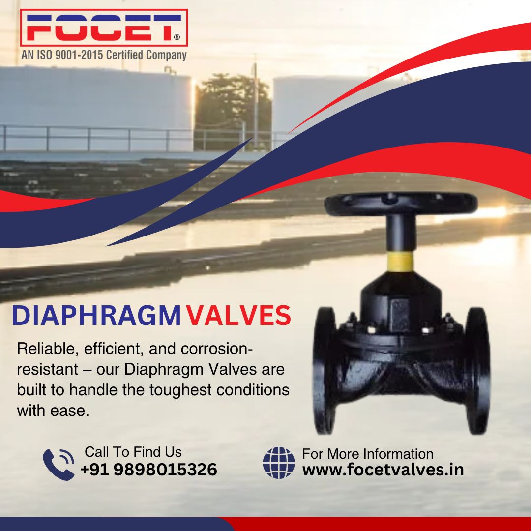 Focetvalve's tweet photo. Precision. Performance. Perfection. Introducing Diaphragm Valves by Focet Valves Pvt. Ltd. – Engineered for superior flow control and durability! 
a leading manufacturer &amp; exporter in India
📩 Contact us now!
🌐 Visit: https://t.co/myDpFg2N6b
📞 Call: +91 9898015326 https://t.co/QaxQgRa1dS