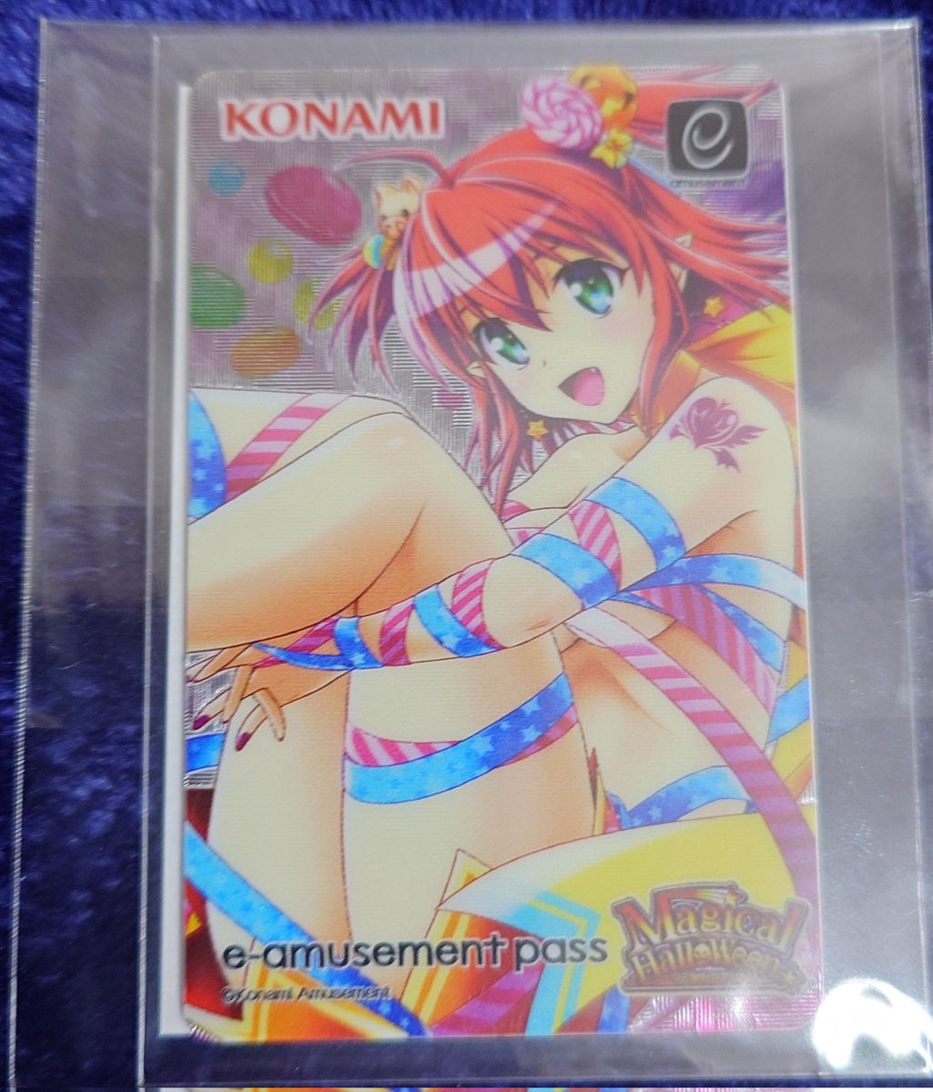 retorocardgame's tweet photo. このe-amupass,メタリック加工でめちゃくちゃいいな!!
#マジカルハロウィン
#eamusement https://t.co/9nBMAvExVj