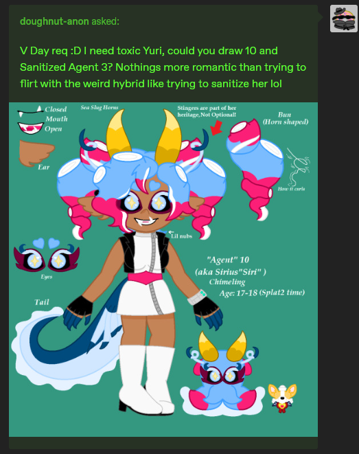 Overlordofyaoi1's tweet photo. tumbkr request baahh!! i tried my best to do yuri but i was struggling sniff
#Splatoonart #splatoonagent3 #splatoonoc https://t.co/GTiJafohjq