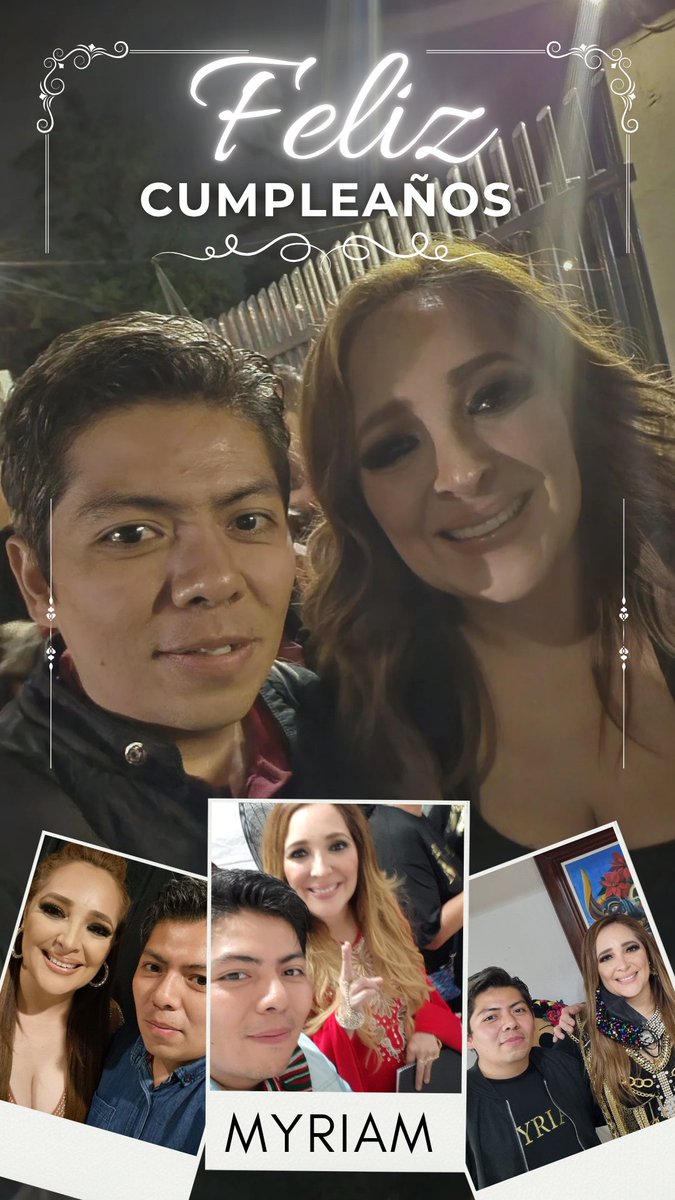 HectorTorices's tweet photo. @MyriamMonteCruz. Lo que aportas a mi vida, y a la vida de todos los demás, es el regalo más grande. Hoy me toca a mí regresarte, al menos, un poco de todo lo que me has dado. ¡Muchas felicidades! Felz Cumple🥰🎂 https://t.co/JetBqkmtoZ