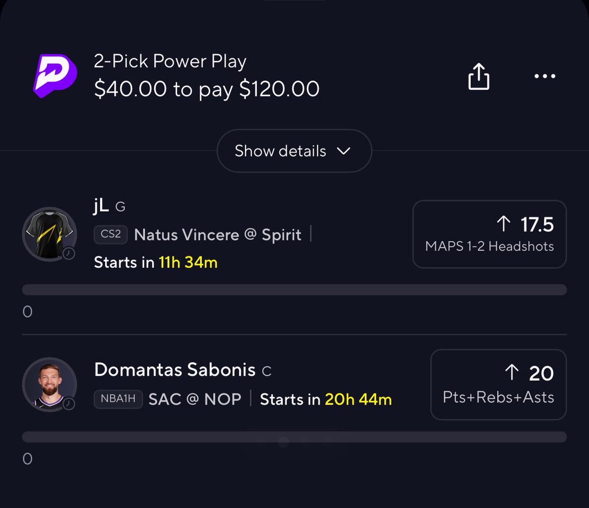 XhosenPicks's tweet photo. CS2 X NBA 2 MAN 🚨

Free Discord Server ⬇️

https://t.co/Uc1mzEokA1

#PrizePicks #picks #prizepickslocks #prizepickslock #props #gambling #gamblingx #gamblingtwitter #bets #dfs #gamblingcommunity #NFL
#Cs2
#prizepicksNHL
#NBA #NFLBets #Playstation https://t.co/myL8Lm5mmR