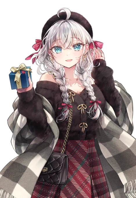 #マガジンバレンタインフェア ロシデレコミカライズも入れていただいてますこのためだけに6巻のアーリャさんの手元を少し描き直しましたメッセージは燦々先生考案!イラストカードはスマホの裏に挟むといい感じにかわいいよ詳しくはURLをチェックしてね〜! 