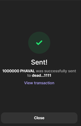 val_phantom's tweet photo. TOKENS HAVE BEEN BURNT !! https://t.co/9JYmZCWHca