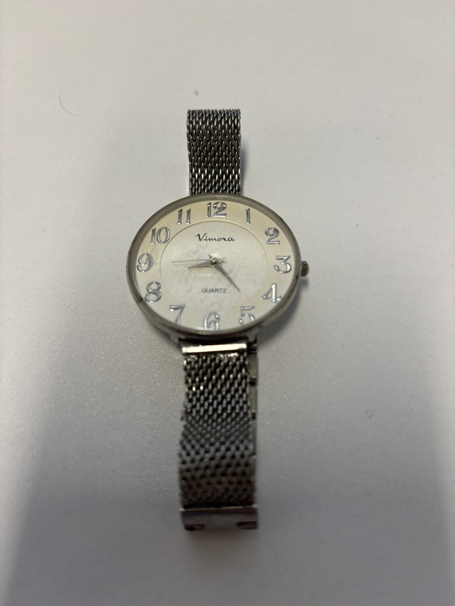 Is this yours? This watch was handed in to <a href="/DerbyPol/">Derby Police</a> … proof of ownership required. There is custom engraving on the rear.  🕵️‍♂️ #fb #police #property