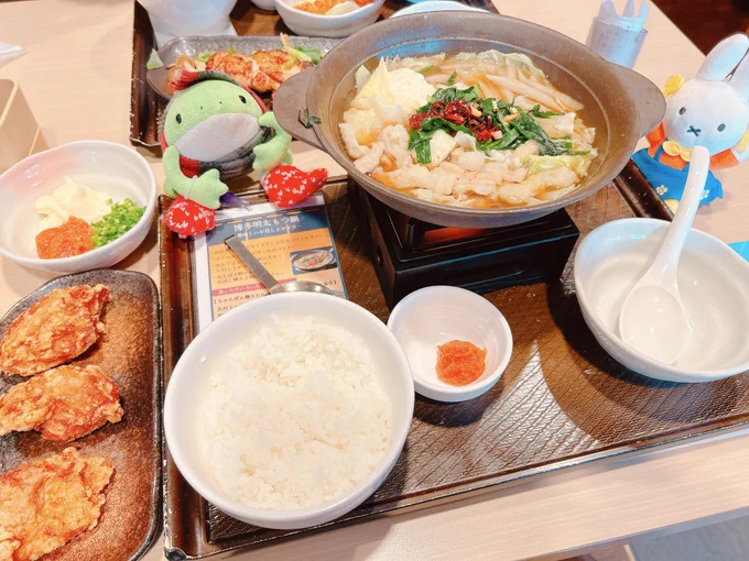 久々にガスト行ってだべってきた。ガスト飯は正義。博多フェアだったのでうっかりもつ鍋(+明太)キメてしまった今月福岡に行く私。 
