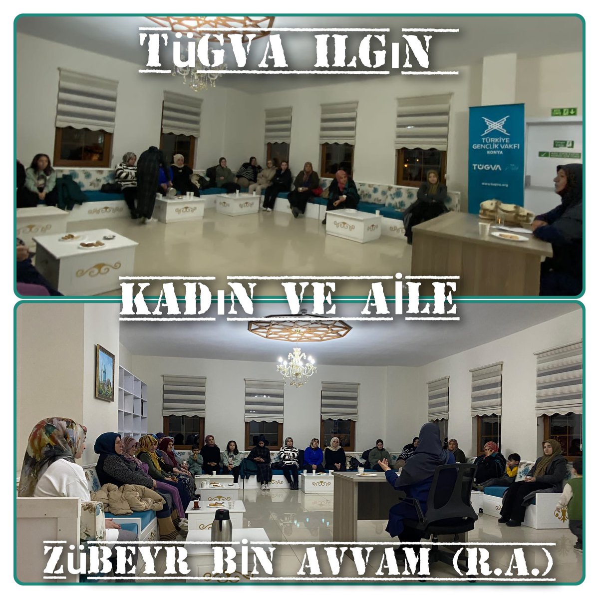 TugvaIlgin's tweet photo. Tügva Ilgın / Kadın ve Aile
Sohbetimizin bu haftaki konusu; “ Zübeyr bin Avvâm (R.A.)” #Tügva https://t.co/rGFubC7A2O