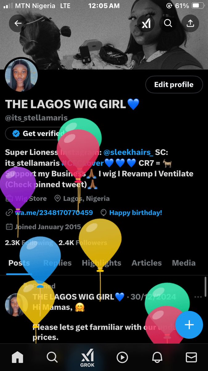 its_stellamaris's tweet photo. ITS MY BIRTHDAY 🙈
Happy birthday Chigbo Chikaodili Stellamaris Chizoba🎉🥳🎂
I pray for God’s continued blessings and protection upon my life.
I will live to see many more years on God’s earth in good health of mind and body. Amen🙏🏾
#februarybaby #birthdaygirl #8thfeb https://t.co/VxmiHoHk1f