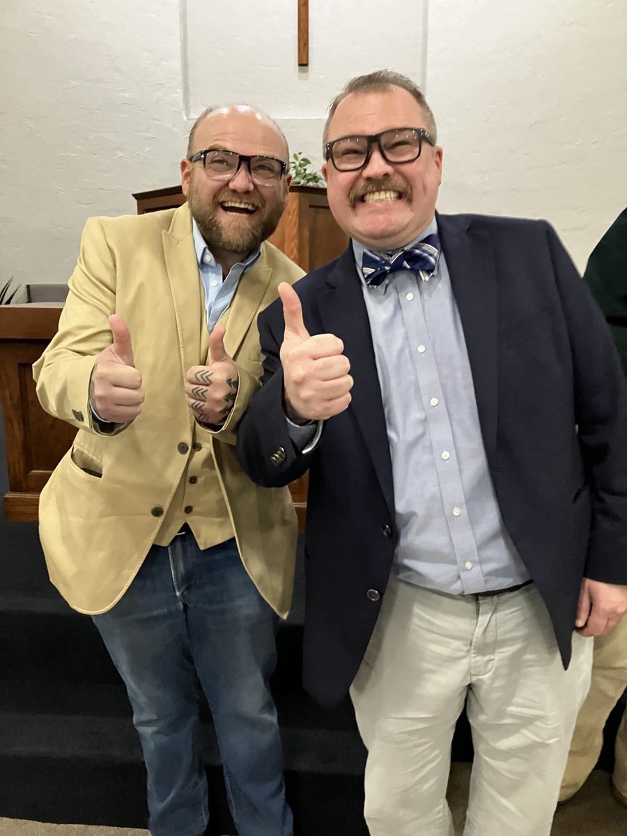 GusterDubs's tweet photo. Tonight I was installed to serve as one of the pastors at Redemption Presbyterian (OPC) in Gainesville, FL. 

It’s been a hard two years, but the Lord has been most kind; and just as hard, to express how happy I am to be back in the ministry full time. https://t.co/UQ4MFq87U8