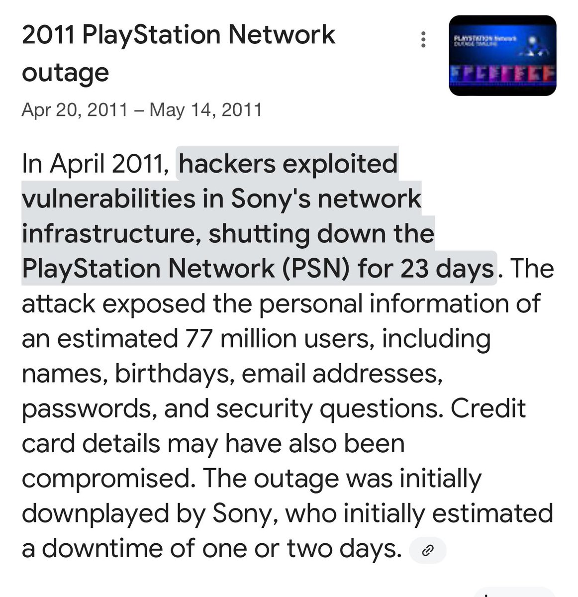 PimpC513's tweet photo. is it a repeat¿
@PlayStation 
@AskPlayStation 
#PlayStation 
#PlayStationNetworkstatus 
#PlayStationNetworkDown https://t.co/43xJFBz1tS