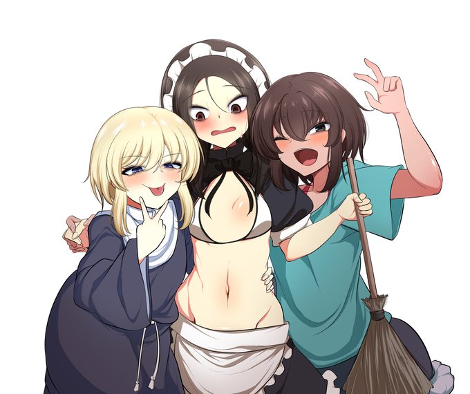 折角だからうちの看板娘♂達も見ていってくれよ 