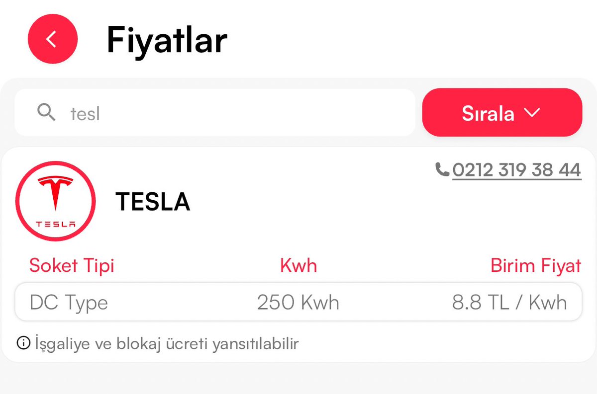 modelyturkiye's tweet photo. Tesla  ülke genelinde yaygın olan bütün yerli firmalardan %20-25 daha ucuza DC şarj sağlıyor.! https://t.co/7lQ1sfCyM2