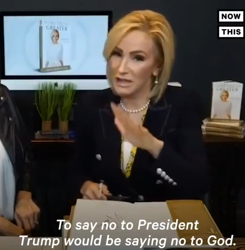 TheHodeman's tweet photo. If you're wondering why Trump is expanding the government to create a Faith Office, this is why.

This is who is leading that office. https://t.co/l6WndqxLIm