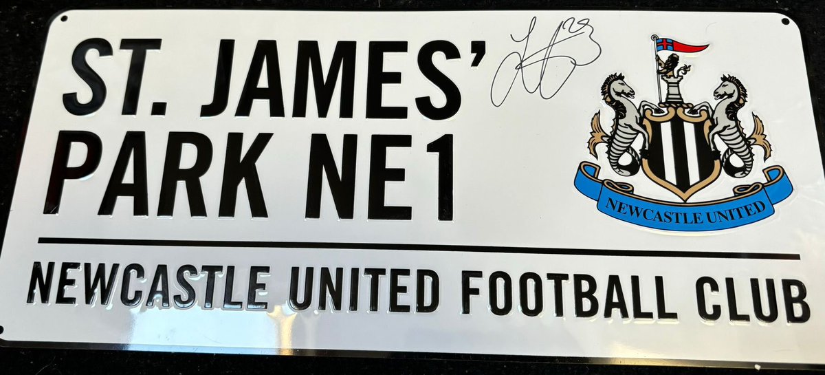 ๐ ๐ผ๐๐๐ต ๐ผ๐ณ ๐๐ต๐ฒ ๐ง๐๐ป๐ฒ #NUFC (@toonmouthtyne) on Twitter photo ๐ COMPETITION TIME ๐
If Jacob Murphy or Sean Longstaff score the FIRST goal of the game today against Birmingham, then ONE lucky person will WIN this SIGNED JACOB MURPHY SJP SIGN!
TO ENTER:
โ
RETWEET THIS TWEET
โ
FOLLOW BOTH <a href="/ToonMouthTyne/">๐ ๐ผ๐๐๐ต ๐ผ๐ณ ๐๐ต๐ฒ ๐ง๐๐ป๐ฒ #NUFC</a> and <a href="/_ROMemorabilia_/">RO Sport Memorabilia</a>
#NUFC ๐ COMPETITION TIME ๐
If Jacob Murphy or Sean Longstaff score the FIRST goal of the game today against Birmingham, then ONE lucky person will WIN this SIGNED JACOB MURPHY SJP SIGN!
TO ENTER:
โ
RETWEET THIS TWEET
โ
FOLLOW BOTH <a href="/ToonMouthTyne/">๐ ๐ผ๐๐๐ต ๐ผ๐ณ ๐๐ต๐ฒ ๐ง๐๐ป๐ฒ #NUFC</a> and <a href="/_ROMemorabilia_/">RO Sport Memorabilia</a>
#NUFC