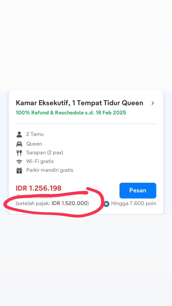 bukan_pudding's tweet photo. WTS voucher menginap
hotel Ibis Trans Studio Bandung

Include :
- 1 night Executive Room (weekday only until 28 feb 2025)
- Breakfast for 2 adult + 2 children (under 6 y.o)
- free access to Trans Hotel’s pool &amp; gym

Voucher price = 850k ajaa
Normal price > 1,5 juta after tax https://t.co/UIOVJyzJfi
