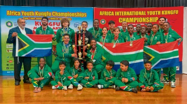 Congrats to #TeamSA on being  crowned the 2025 Southern Africa International Youth Kungfu Champions, securing 2 gold, 7 silver &amp; 6 bronze medals. 

All the best to Youth Kungfu Chin Woo Team preparing for the International Wushu Kungfu Championship in China! #InspiringSA 🇿🇦