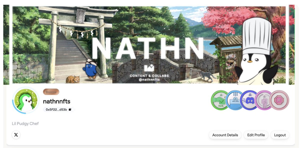 nathnnfts's tweet image. Nathn 🤝 KAZE 

Excited to announce that I have become an Ambassador for KAZE Creations. 

Led by @0xExceed the team has been building for over 2+ years + deliverables even prior to mint. 

With leading artists, KAZE will be the leading NFT Banner ART on Abstract. 

KAZE Banner…