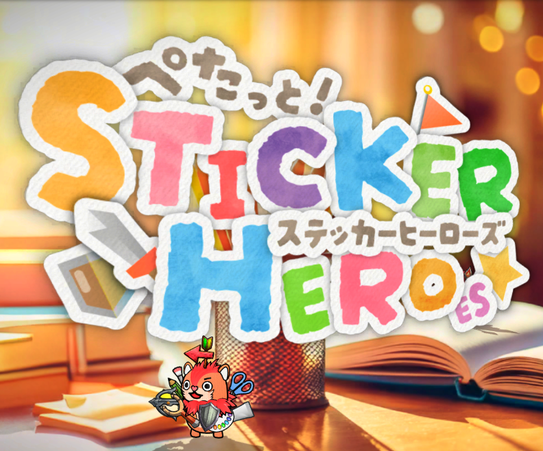 Rabbit_Jewelry's tweet photo. 制作中のスマホアプリゲーム、仮タイトル『ぺたっと！ステッカーヒーローズ』！
略称は #ペタヒロ を推奨したい所存🫤
自由度の高いキャラクリ＆わちゃわちゃバトルです⚔️
#スーパーゲ制デー #ゲーム制作 #Indiedev https://t.co/QRkA6zgbCO