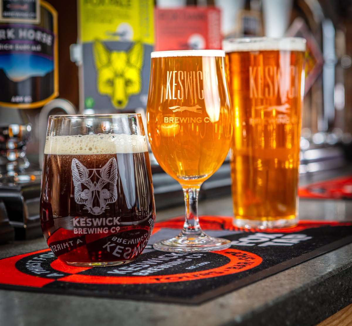 Enjoy a warm welcome at the Fox Tap. The home of Keswick Brewery. 

Join us for a Brewery Tour today at one 

Our bar opens at two with a great selection of beers, wines, cider, spirits and soft drinks. Try a paddle selection of our beers and see which is your favourite. ￼