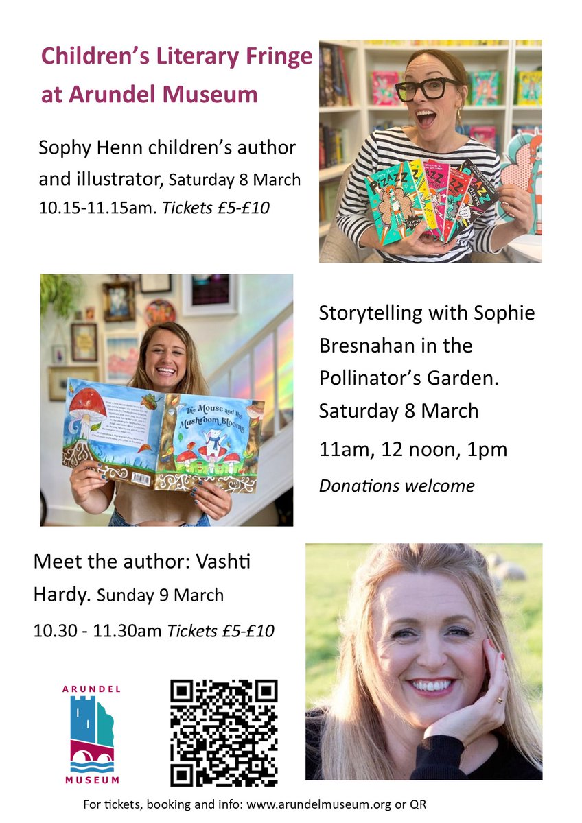 Coming soon! 
Early in March we have some wonderful special guests...
full details arundelmuseum.org/events/arundel…