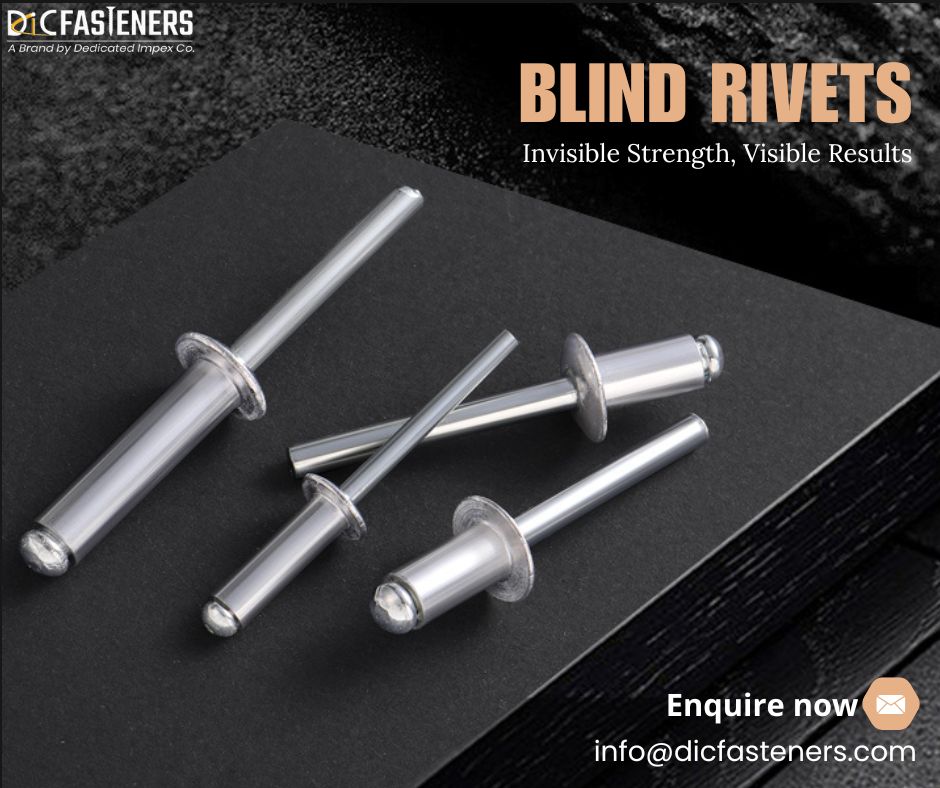 DicFasteners's tweet image. Built for performance, designed for reliability. Blind Rivets keep your projects strong and secure.
Email: info@dicfasteners.com
#blindrivets #blindrivetexporters #stainlesssteelpoprivets #typesofpoprivets #aluminiumblindrivets #aluminiumpoprivets #blindpoprivets #dic