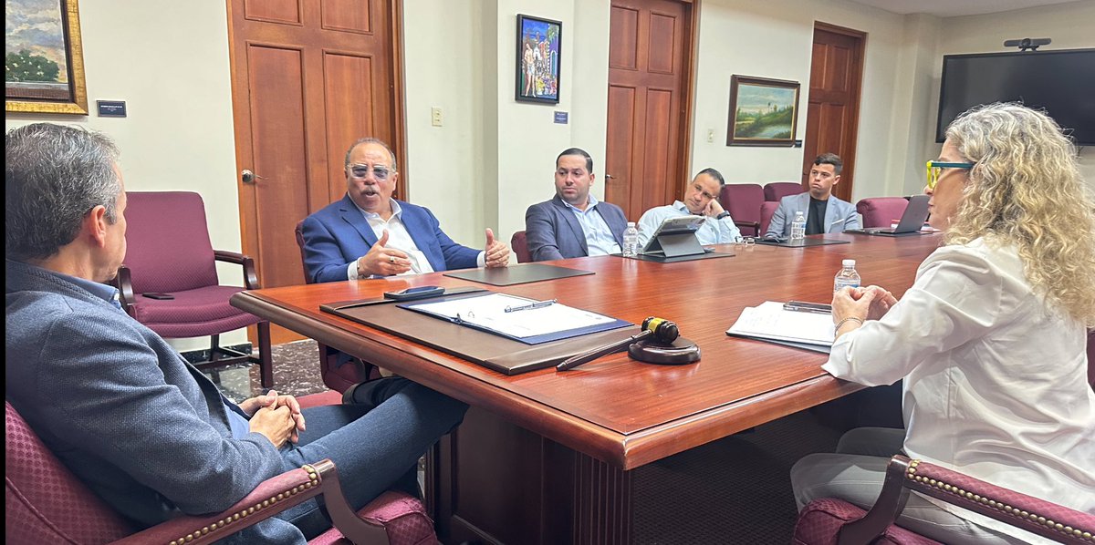 EspadaMickey's tweet photo. Always working. Always having fun in what ever I do. -   Today visiting the mayor of the capital of San Juan, Miguel Romero Exploring affirmative actions to develop and promote economic development in our cities https://t.co/yKSo3VcMTe