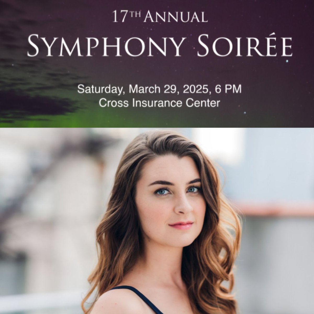Our 17th Annual Symphony Soiree will feature the sonorous sounds of soprano Mikki Sodergren, and we are so excited! Saturday, March 29, 6pm at the Cross Insurance Center in Bangor. Visit our website for tickets and more details!