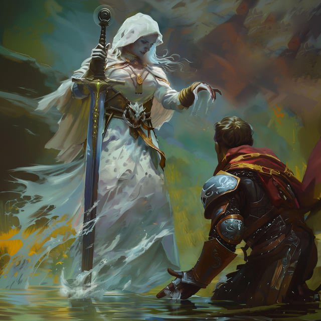 Lady of the Lake by artist Matthew Sellers