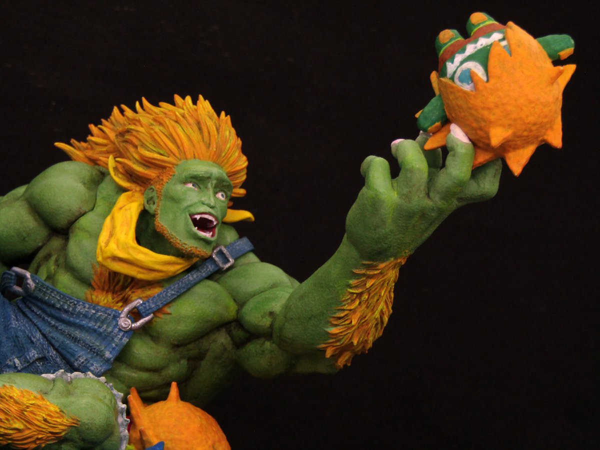 直前ですが、彩色完成したのでUPしておきます

#WF2025w
#ストリートファイター6
#ブランカ