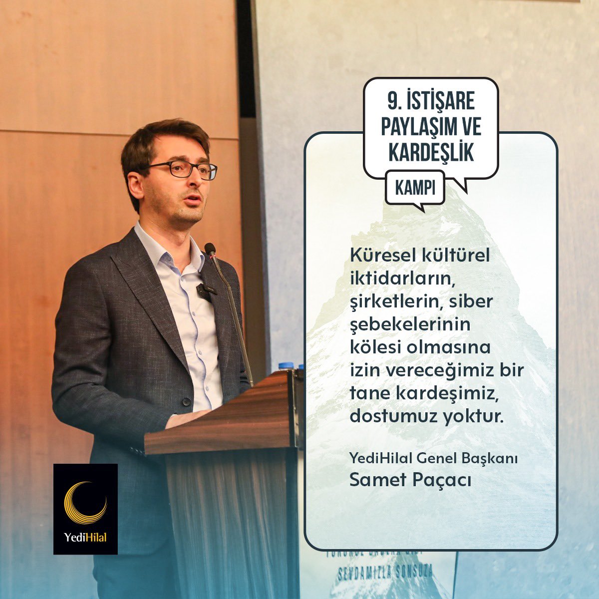 sametpacaci's tweet photo. Hareketimizin “9.İstişare, Paylaşım ve Kardeşlik Kampı” Türkiye Geneli Teşkilatlarımızın katılımlarıyla Ankara-Kızılcahamam’da Bismillah dedik. https://t.co/2S3zNjcAVC