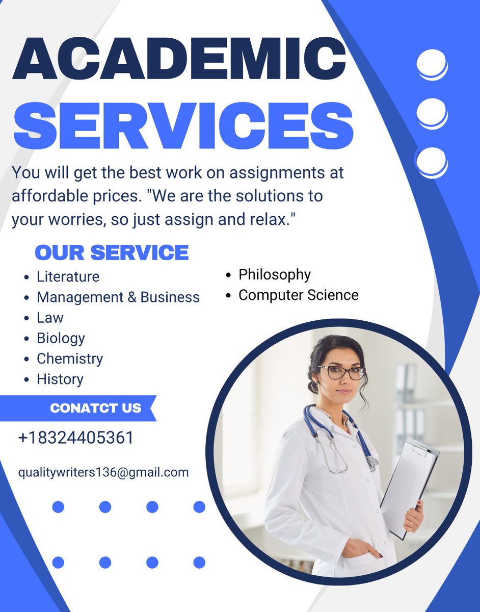 Mindsetconquer's tweet photo. Need help with your essays, assignments, or classes?
Look no further—check out my bio for more details!
#student
#college
#school
#homework
#assignments
#essayhelp
#AItools
#aidetectors
#humanizeessays
#studytips
#studyhacks https://t.co/g6yvKpg8Y5