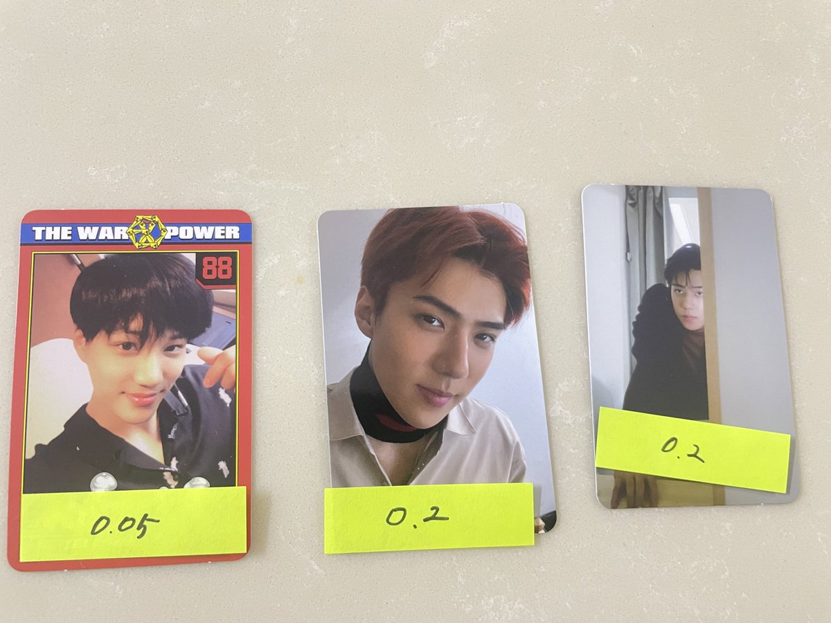 _daparayo_'s tweet photo. 반택 준등기 +0.2
세훈 카이 포토카드 포카 양도 

엑소 포카 백현 변백현 디오 도경수 수호 김준면 세훈 오세훈 시우민 김민석 카이 김종인 첸 김종대 찬열 박찬열 exo baekhyun do sehun suho kai xiumin chanyeol chen helloworld 크림소다 poca pc photocard https://t.co/zGKRHiLSAe