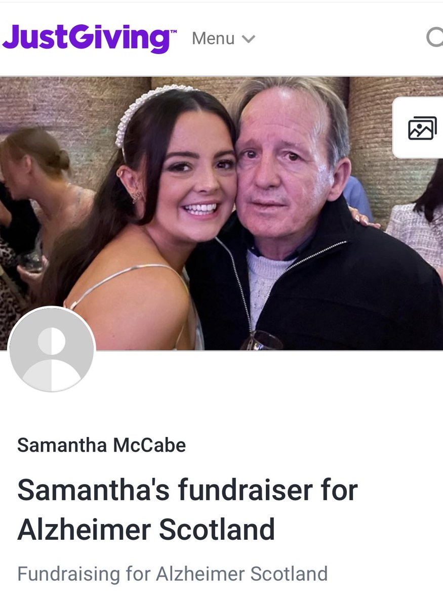 This May I will be running the Edinburgh Half Marathon, fundraising for Alzheimer Scotland.

My dad was diagnosed with Alzheimer’s far too young at only 61 years old. Please donate anything you can.

For my Dad 💚

justgiving.com/page/samantha-…