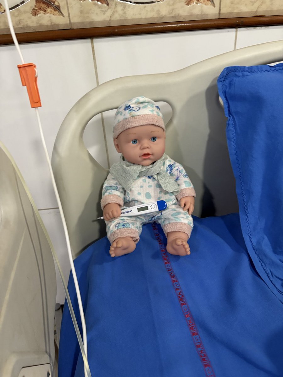 A 2 yr kid with Wiskott Aldrich Syndrome post #BMT having a personal doctor with him for 24/7 coverage. ⁦<a href="/basavatarakam/">Basavatarakam Indo American Cancer Hospital</a>⁩ #BMTmagic #primaryimmunodeficiency