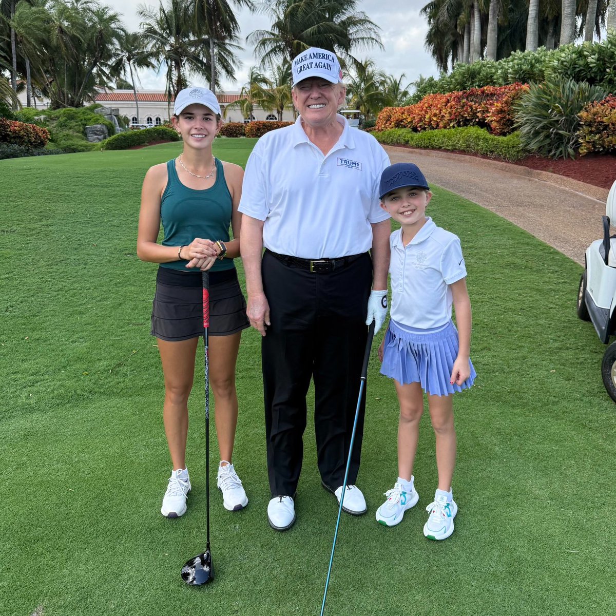Golf all weekend long, how are you say hi if you see this!