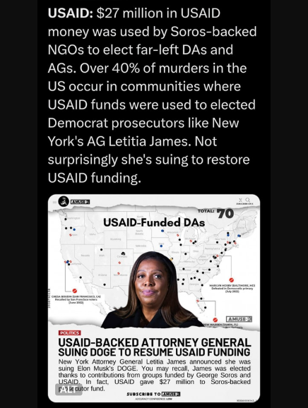 MarineGabeHall's tweet photo. Letitia James should also be investigated for fraud immediately. Her Net Worth Jumped from a 100k to 15 Million in 2023 https://t.co/mxfrss8S5Y