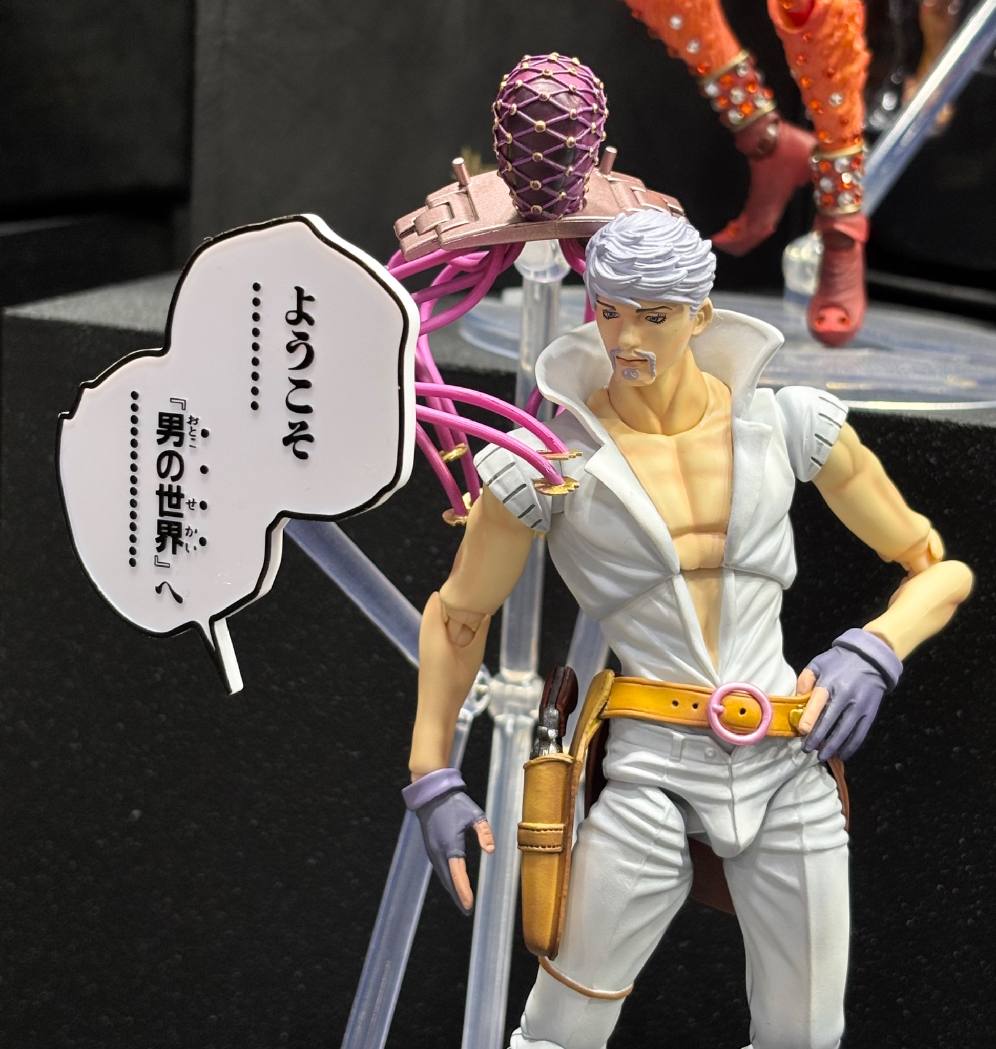 超像可動　リンゴォ•ロードアゲイン&マンダム　WF 台詞プレート付き 超像可動「リンゴォ・ロードアゲイン＆マンダム」WF特典付き先行