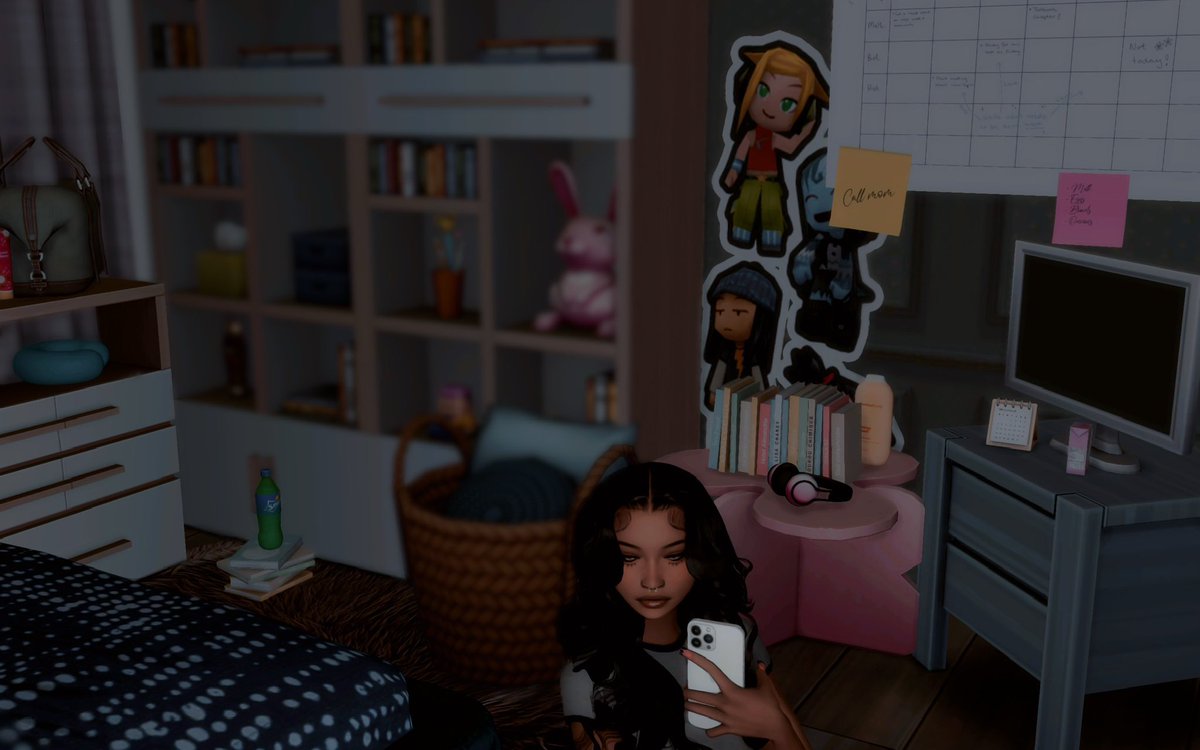 babsassss's tweet photo. Mercedes Ravenlocke, everyone. 
Niece of Zara Ravelocke and second daughter of Jace Ravenlocke.
High school student who’s a certified nail tech at the young age of 15, thanks to her afterschool program. She’s loving her big girl room 💅🏾🌸#ShowUsYourSims https://t.co/o8hmxl0PFI
