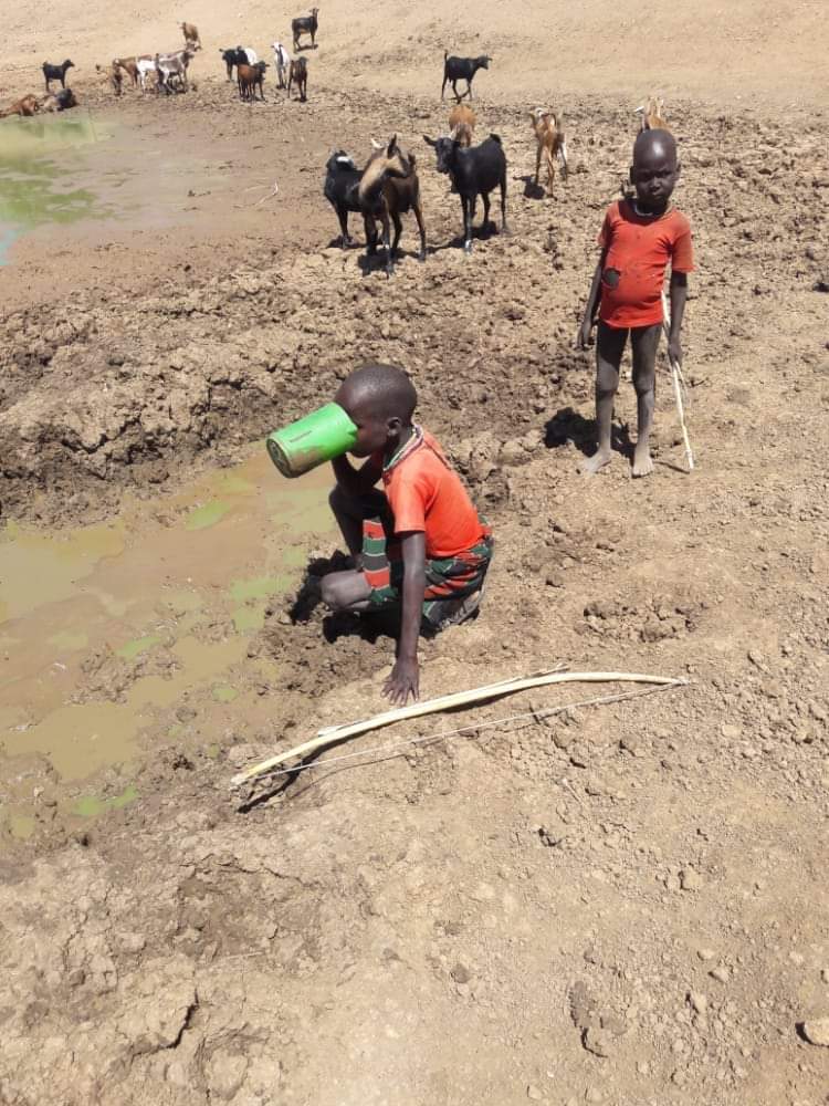 This is a school in Tiaty. That is a child drinking dirty water.

The area MP is called Kamket.

This is why he is supporting abductions.

They don't perform and if you criticize them, they abduct you.

Hii madharau itaisha siku Moja!